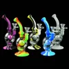 Narguilés YHS verre silicone tuyau d'eau Dab Rig boule en boule narguilé bongs joint avec bol