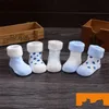 newborn socks thick autumn and winter warm foot sock New boy and girl baby 20220225 Q2