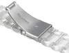 Resina Relógio Strap Band Apple 42mm 38mm Correa Aço Transparente para iWatch 6 Series 5 4 3/2 Watchband 44mm 40mm
