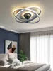 Modern Yatak Odası Dekor LED Tavan Fanı Işıkları Işıkları Ile LED Yemek Hayranları Oturma Odası için Uzaktan Kumanda Lambaları