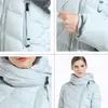 Gasman Mode Vrouwen Hooded Parka Down Winter Merk voor Donsjack Vrouwen Winter Dikke Overjas Dames Jacets en Jas 18806 210819