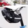 PU Wodoodporna siodło rowerowe tylne siedzenie Torba do przechowywania Ultralight Tail Tail Saddle Bag MTB Drogowe narzędzia do naprawy rowerów Saddlebag 394 Z2