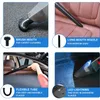 Car Vacuum Cleaners Handheld 6000Pa Wet and Dry Strong Suction Cars Vac High Power for Interior Cleaning with LED Light DC 12V Lightweight Portable Vacuum-Cleaner