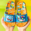 Aankomst Zomer Schoenen Kids Slippers Voor Meisjes Jongens Cartoon Gedrukt Dia's Home Outdoor Kinderen Baby Slippers Zachte Zool 210713