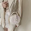 Klassisk designermärkt Small PU-läder Crossbody-väskor för kvinnor 2021 Trend Skulderhandväskor Mode