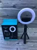 L07 Bluetooth-Selfie-Stick, tragbar, Einbeinstative, 5-Zoll-Ringfülllicht, Anker-Beauty-Lichter, Live-Unterstützung für Mobiltelefone