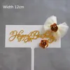 Inne świąteczne zapasy na przyjęcia Dekoracje urodzinowe TOPPER Baby Shower Wedding Dekoracja pieczenia