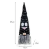 Halloween dekoration LED glödande ansiktslös docka med ljus Rudolph Dwarf Ghost Festival Decor Props Ornaments Gratis DHL Ship HH21-455