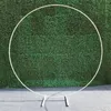 Party Decoration Iron Circle Wedding Birthday Arch Background Wrought Props Outdoor Lawn Round Backdrop Frame Decor9249634