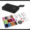 Notions Apparel Drop Delivery 2021 98Pcs Sewing W Mini Travel Kit For Adults Beginner Craft Tools Repair Svshd