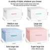 Cute Clothing Storage Box Organizer Folding Clothes Underwear Panties Socks Container Space Saver 210922