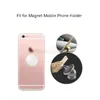 Magnetic Metal Plate For Car Phone Holder Universal Iron Sheet Disk Sticker Mount Mobile Phone Magnet Stand For IPhone 2 Colors