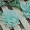 Fiori decorativi Grandi fiocchi di nastro in organza 60MM Appliques Wedding B254 Ghirlande