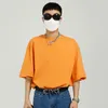 IDEEFB Summer Korean Loose Hole Design T-Shirt Męska Moda Solidne Kolor Topy Okrągły kołnierz Luźna Odzież Przyczynowa 9Y7360 210524