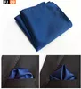 3PCS Men039s Handkerchief Square Towel Polyester Mocket Fashion Suit Pocket Towels Formal Business Cashew Dot Geometry9711112