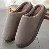 Dames slippers fluwelen streep pluche suède comfortabele dames indoor groot formaat huis paar vrouwelijke schoenen