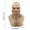 Party Masks 2021 Gammal Man Mask Halloween Creepy Wrinkle Ansikte Kostym Realistisk Latex Masquerade Carnival Masque