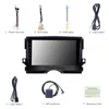 Car dvd Auto Lettore Multimediale per Toyota Reiz Mark X 2010-2015 9 "2Din Android wifi Unità di Testa Gps radio