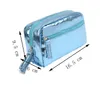 Organizzazione moda borse cosmetiche impermeabili versione borsa da viaggio in pelle PU make up colorato WLL-ZWL417