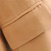 Blsqr Sonbahar Kış Rahat Katı Ceket Moda Kadınlar Trençkot Ofis Giymek Bayanlar Nedensel Uzun Palto Giyim 210430
