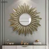 Moderna Luz Luxo Decoração Pingente Quarto Fundo Entrada Espelho Moda Personalidade Criativa Parede Pendurado 210414