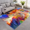 Carpets Abstract 3d Printed Carpet Living Room Coffee Table Bedroom Decorative Entrance Door Mat Floor Bath