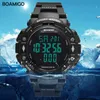100m 방수 남성 스포츠 시계 Boamigo 브랜드 보수계 칼로리 LED 디지털 시계 수영 손목 시계 Reloj Hombre X0524