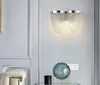 Inclus G9 * 2 ampoules LED appliques gratuites chaînes en aluminium à la mode moderne Chrome lampe de chevet dans la cuisine chambre
