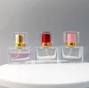 Wholesale 30ml長方形の香水スプレーポンプガラスの空のボトル5色アトマイザー香水のボトルSN5319