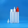 100 SetsLot 10ml 15ml 30ml UNICORN Plastic Dropper Bottles Crystal Cap Long Thin Tip Wide Mouth e Liquid 10 15 30 mL5151271