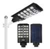 Outdoor Solar Lampa 100W 200 W 300W 400W Wall Street Light with Rader Sensor IP65 Wodoodporne zdalne sterowanie