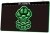 LD2678 K9 Patch Police Militaire 3D Gravure LED Lumière Signe Vente En Gros Au Détail