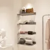 Présentoirs de magasin de vêtements Meubles commerciaux mur chaussures, sacs et accessoires pour femmes étagère en acier inoxydable vêtements chapeaux support d'accessoires multicouche