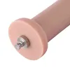 Anal toys Hismith sex Products 1.57" silicone Dildo massager plug for KlicLok machine Flesh p toy adult anal 1125