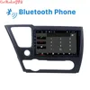 Android 10.0 Quad Core 16GB Double Din stéréo lecteur DVD de voiture GPS Navigation Radio pour HONDA CIVIC 2008-2012