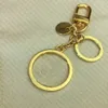 قمة. M68000 اثنين من الأحرف الأولى في CIRCLE BAG CHARM KEY HOLDER Ring Parts Accessories Keyring Keyholder Stamping Name Tag