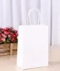 12*15*6cm Jewelry Paper Bag Mini Kraft Gift Handle Wedding Party Candy Food Packaging 10*5*12cm
