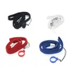 LANYARD CLIPS NECKLACE CASE STRING NACK ROPE Kedjband med 14mm-17mm silikonring för engångspen POD-kit DHL