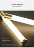 Lâmpadas modernas do candelabro do diodo emissor de luz para as escadas deco da sala de visitas da sala de visitas Long Long Lamps Black Gold Jantar em forma de anel em forma de pendurar luzes de suspensão