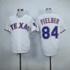 Men Retro 84 Prince Fielder Jersey Vintage Baseball Retire Cool Base All Stitched Flexbase Team Color Blue Red White Grey Cooperstown Good/Top Quality