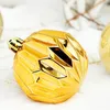 Party Decoration Christmas Ball Ornaments 50 sztuk Shatterproof Plastic Hand Malowane B03E