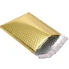 50 PCS Lot Different Specifications Gold Plating Paper Bubble Envelopes Bags Mailers Padded Envelope Bubble Mailing Bag363I