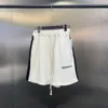 2021 Nieuwe Hoge Kwaliteit Designer Merk Heren Shorts Reflecterende Brief High Street Hip Hop Sport Shorts Losse Hoodie Shorts X0628