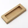 10.8x4.5x1.3cm Laszy Rzęsy Pakunek Pakunek Opakowanie Puste pudełka Lash Case z przezroczystym oknem
