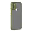 Amazon Colors Edge TPU Custodia rigida per PC sottile satinata opaca Cover posteriore mobile per Motorola G8 POWER LITE A