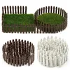 Oggetti decorativi Figurine 100CM Artigianato fatto a mano Recinzione in legno Barriera in legno Fai da te Mini Paesaggio Fata Giardino Miniature Accessori