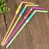 Manual paper Umbrella Cocktail Drinking Straws Wedding Event Holiday Party Supplies Bar Decorations Disposable Straw ZWL277