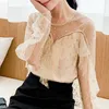 blusas mujer de moda Fashion Long Sleeve Women Blouses Sweet Casual Elegant ladies Tops and 5321 50 210427