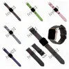 P cinturini firmati Cinturini per orologi Cinturino per orologi 41mm 42mm 38mm 40mm 44mm 45mm serie iwatch 2 3 4 5 6 7 cinturini Cinturino in pelle Bracciale Fashion Stripes A21