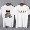 New Men's T-Shirts Casual Double-Sided Hot Diamonds Male T-shirt Fashion Short Sleeve O-Neck Cotton Spot Large Size Tees Clothes S-5X